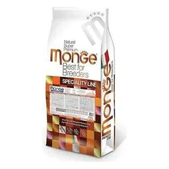 Monge Best For Breeders Dog Natural Superpremium All Breeds sausas maistas šuniukams su antiena ir ryžiais, bulvėmis, 15 kg