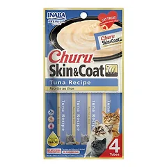 Churu Tuna Skin & Coat skanėstai katėms 56 g