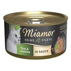 Miamor Feine Filets padaže, drėgnas maistas katėms 24 x 85 g — 4 nuotrauka