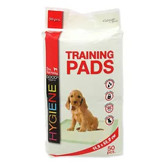 Dog Fantasy Training Pads sugeriantys kilimėliai šuniukams ir suaugusiems šunims, 55.8 x 55.8 cm, 50 vnt.