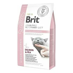 Brit GF Veterinary Diets Cat Hypoallergenic  sausas pašaras katėms 2 kg