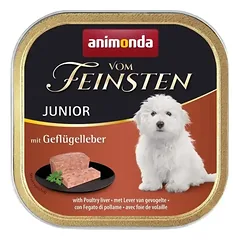 ANIMONDA Dog Vom Feinsten Junior, skonis: paukščių kepenėlės, 150 g