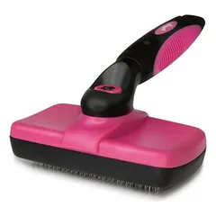 Bugalugs Slicker Brush - šepetys šunims ir katėms, su įtraukiamais dantukais