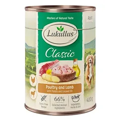 Lukullus Naturkost drėgnas maistas šunims, ekonominė pakuotė 24 x 400 g — 2 nuotrauka