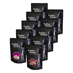 DOLINA NOTECI Premium Danie Mix skonių 10x85 g drėgnas maistas katėms