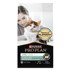 PRO PLAN LiveClear kačiukų maistas, turtingas kalakutiena 1,4 kg