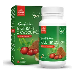 Pokusa RawDietLine Hip Extract 120tbl. - erškėtuogių vaisiai, vitamino C šaltinis šlapimo sistemos profilaktikai šunims ir katėms., Rose — 2 nuotrauka