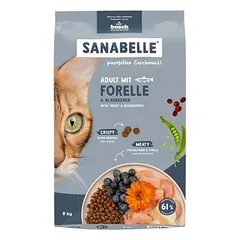 Sanabelle Adult su upėtakiu, sausas maistas katėms, 400 - 499 g — 2 nuotrauka