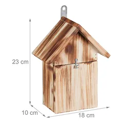 Vabzdžių viešbutis 23x18x10cm., šviesiai rudos/sidabrinės spalvos — 4 nuotrauka