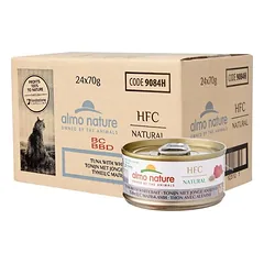 Almo Nature HFC Tuna with Whitebait konservai katėms su tunu ir jaunom sardinėm, 70 g — 4 nuotrauka