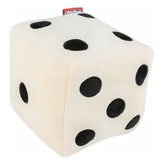 Coockoo Hundespielzeug Roll the Dice weiß/schwarz