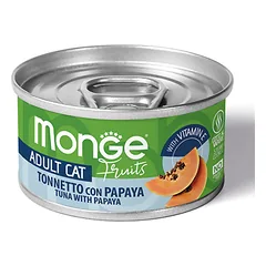 Monge fruits - Wet Cat Tuna & papaya 80 g