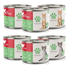 Fellicita Nassfutter Mixpaket Nr. 7 für Kitten