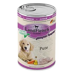 LandFleisch Classic Junior 6 x 400 g, drėgnas maistas šunims