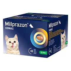 Milprazon Chewable tabletės nuo kirminų mažoms katėms ir kačiukams nuo 0.5 kg 1 tabl