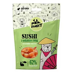 Mr.Bandit Dog Sushi Rabbit With Fish 80 g