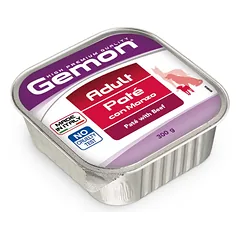 Gemon all breeds adult konservuotas paštetas suaugusiems šunims su jautiena 150g