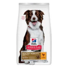 Hill's SP Canine Healthy Mobility Medium sausas pašaras su vištiena vidutinių veislių šunims, 14 kg