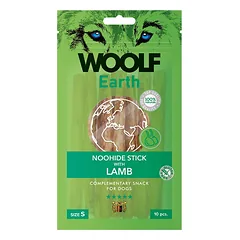WOOLF Earth Noohide Stick with Lamb S 90g ėrienos lazdelės