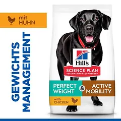 Hill's Science Plan Perfect Weight & Active Mobility Adult 1+ Large su vištiena, sausas maistas šunims — 2 nuotrauka