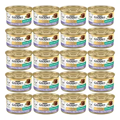 Purina Gourmet Gold Pikantiškas pyragas su ėriena ir šparaginėmis pupelėmis 72x85g