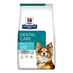 Hill's Prescription Diet Dog T/D Dental Care MINI, veterinarinis maistas šunims 3 kg