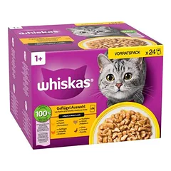 Didelė pakuotė Whiskas 1+ Adult paketėliai 96 x 85 g, drėgnas maistas katėms — 3 nuotrauka