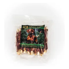 RD-107 REAL DOG SNACKS Odos pagaliukai, apsukti antiena 11cm 500g