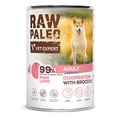 Raw Paleo Dog Adult kiauliena ir ėriena 400 g
