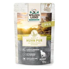 Wildes Land PUR Adult Chicken pure konservai katėms su vištiena, 100 g