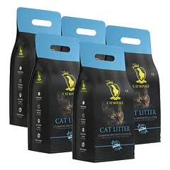 Cat Royale Natūralus bentonito kraikas 25l (5x5l)