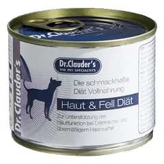Dr. Clauder’s FSD drėgnas maistas odos problemų turintiems šunims 10x200g