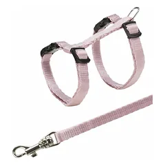 Trixie Kitten Harness With Lead krūtinės diržas kačiukams su pavadėliu, nuolat reguliuojamas, 19-31 cm — 2 nuotrauka