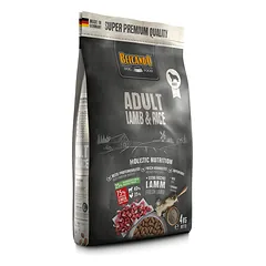 BELCANDO Adult Lamb & Rice 4 kg sausas maistas jautriems šunims ėriena ir ryžiai