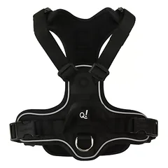 Quapas! Petnešos Ultra, M, kaklas 43-60 cm, krūtinė 58-90 cm, juodos — 4 nuotrauka