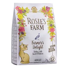 Rosie's Farm Adult su kalakutiena ir batatais, sausas maistas katėms, 1,5 - 2,9 kg — 2 nuotrauka