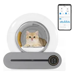 Zatte Katzenklo selbstreinigend 65L, APP, Infrarot, mehrere Katzen