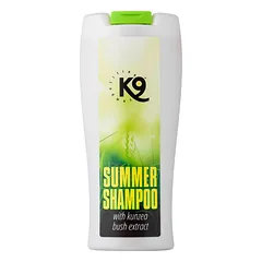 K9 Summer šampūnas - raminantis šampūnas odos sudirgimams ir vabzdžių atbaidymui, šunims ir arkliams