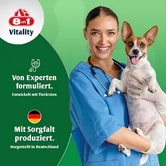 8in1 Vitality tabletės nuo išmatų valgymo, papildas šunims, < 49 g — 4 nuotrauka