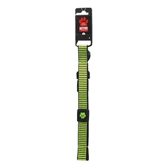 Active Dog Leash Strong L tvirtas nailono pavadė dideliems šunims su atspindinčia gija, žalios spalvos, 2,5×120 cm — 5 nuotrauka