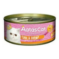 Aatas Cat Tantalizing tunas su krevetėmis, drėgnas maistas katėms 80 g — 2 nuotrauka