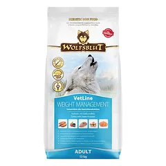 WOLFSBLUT VetLine Weight Management Dietinis ėdalas šunims svorio kontrolei 12 kg