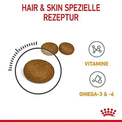 Royal Canin Hair & Skin Care sausas maistas katėms, > 10 kg — 5 nuotrauka