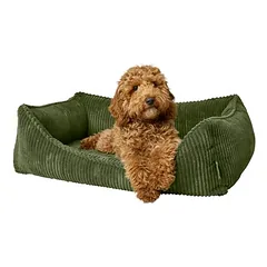 Hunter ergonomiška sofa šunims Corbie, L 80 x B 60 cm, žalia — 4 nuotrauka