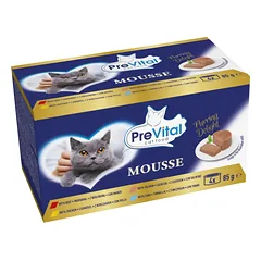PreVital katė žuvis ir mėsa, skardinė 85 g (4 pak.) photo