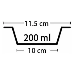 Flamingo dubenėlis katėms Kena, mėlynas 11,5 cm 180 ml — 2 nuotrauka