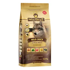 WOLFSBLUT Wild Duck sausas maistas suaugusiems šunims su antiena ir bulvėmis, 12,5 kg — 2 nuotrauka