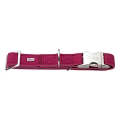 HUNTER antkaklis šunims Softie Alu Strong, Dydis: XL, Spalva: raudona, Kaklo apimtis: 45 - 65 cm, Plotis: 2,5 cm — 3 nuotrauka