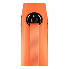 flexi Xtreme juostinis pavadėlis, oranžinis, 5 m, Papildomas priedas: Multibox, juoda — 2 nuotrauka