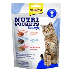 GIMCAT NUTRI POCKETS Sea Mix Taurine 150g